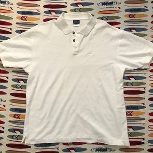 VINTAGE White PATAGONIA Polo LARGE